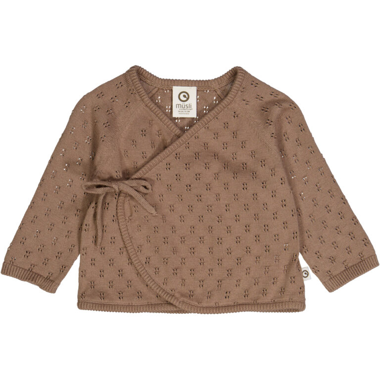 Müsli - Knit Overslagtrui Motief