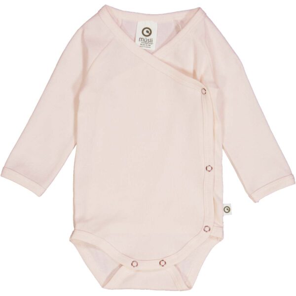 Müsli - Rib Romper Roze