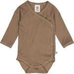 Müsli - Rib Romper Bruin