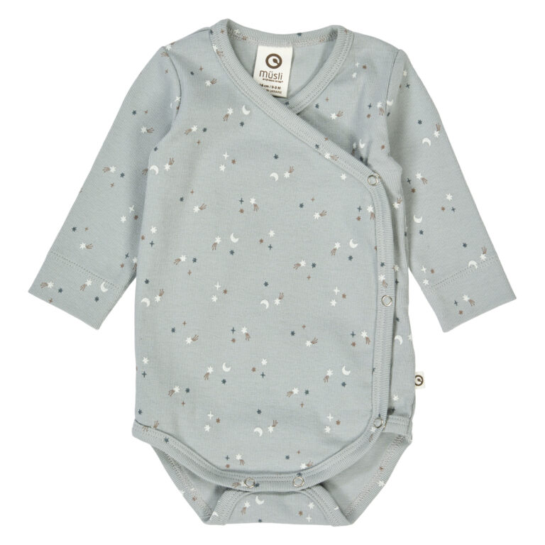 Müsli - Stars Romper Blauw