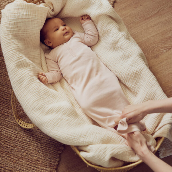 Müsli - Rib Knot Gown Off-White
