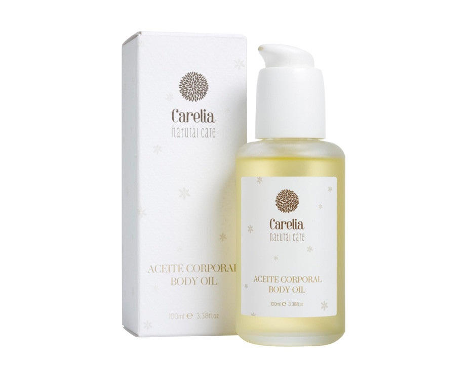 Carelia Lichaamsolie Mama & Baby – Verzachtende en Voedende Olie voor Huid & Band