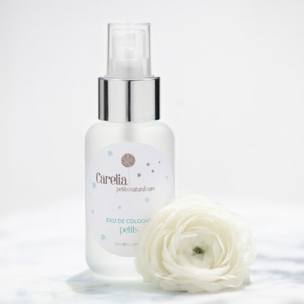 Carelia Eau de Cologne Petits 50ml – Frisse en Zachte Geur voor Baby's en Kinderen