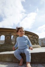 Copenhagen Colors Legging Blauw Hartjes Motief - Afbeelding 4