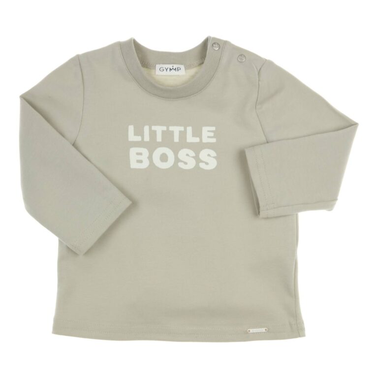 Gymp Shirt Lange Mouw Little Boss Lichtgroen