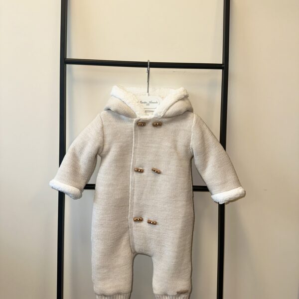 Martin Aranda Gebreide Teddy Winter Onesie