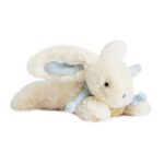 Doudou et Compagnie Knuffelkonijn Bonbon Blauw 20 cm - Afbeelding 5