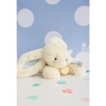 Doudou et Compagnie Knuffelkonijn Bonbon Blauw 20 cm - Afbeelding 3
