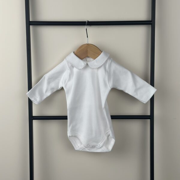 Babidu - Romper Lange Mouw met Beige Accent