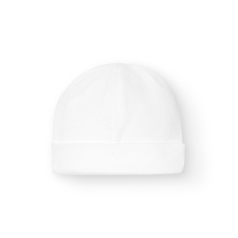 Babidu newborn mutsje créme – zacht geboortemutsje – 100% katoen