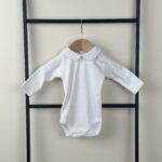 Babidu - Romper Lange Mouw met Roze Accent