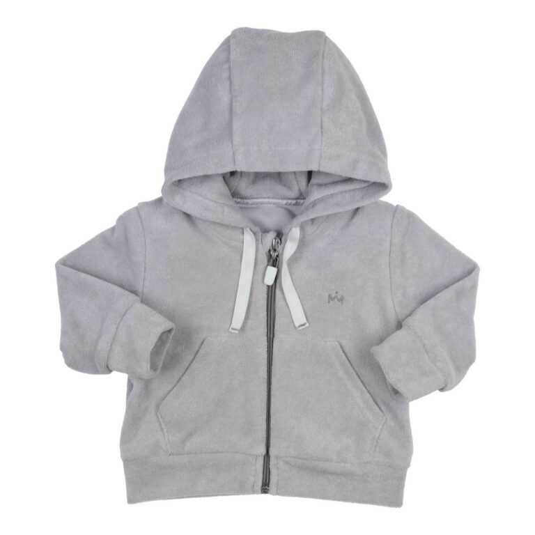 Gymp - Vest Badstof Lichtgrijs