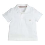 Gymp - Polo Pikachu Wit met Beige accent