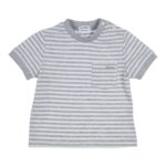 Gymp – T-shirt Breton Grijs Gestreept