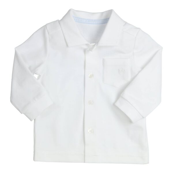 Gymp – Shirt Lange Mouw Aerobic Wit