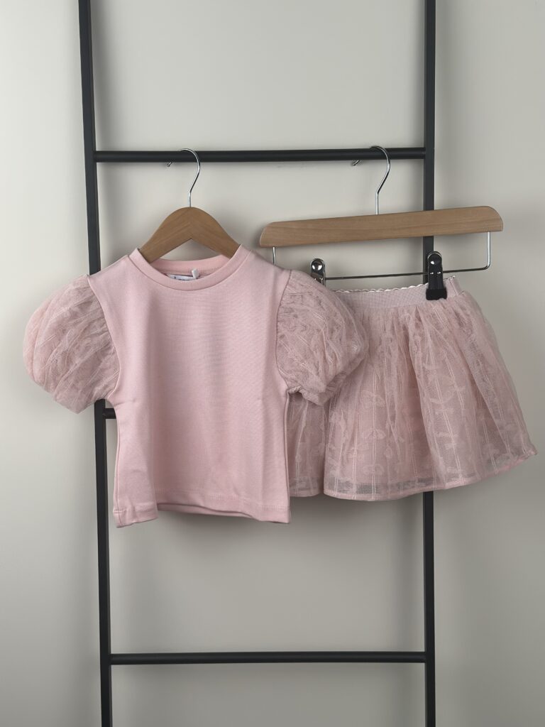 Mayoral - Set Kant Bloemen Roze