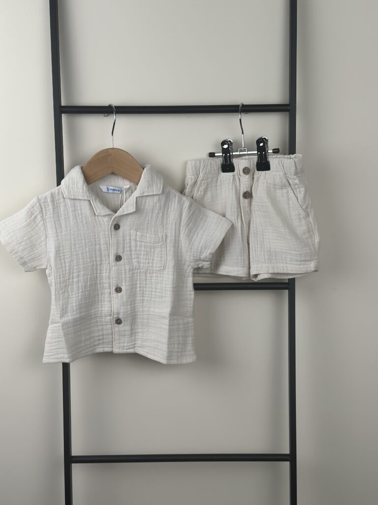 Mayoral - Mousseline Babyset Beige