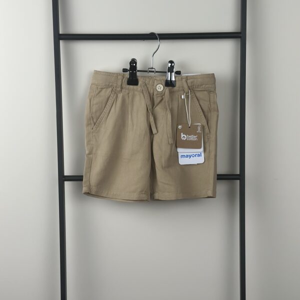 Mayoral - Korte Linnen Broek Beige