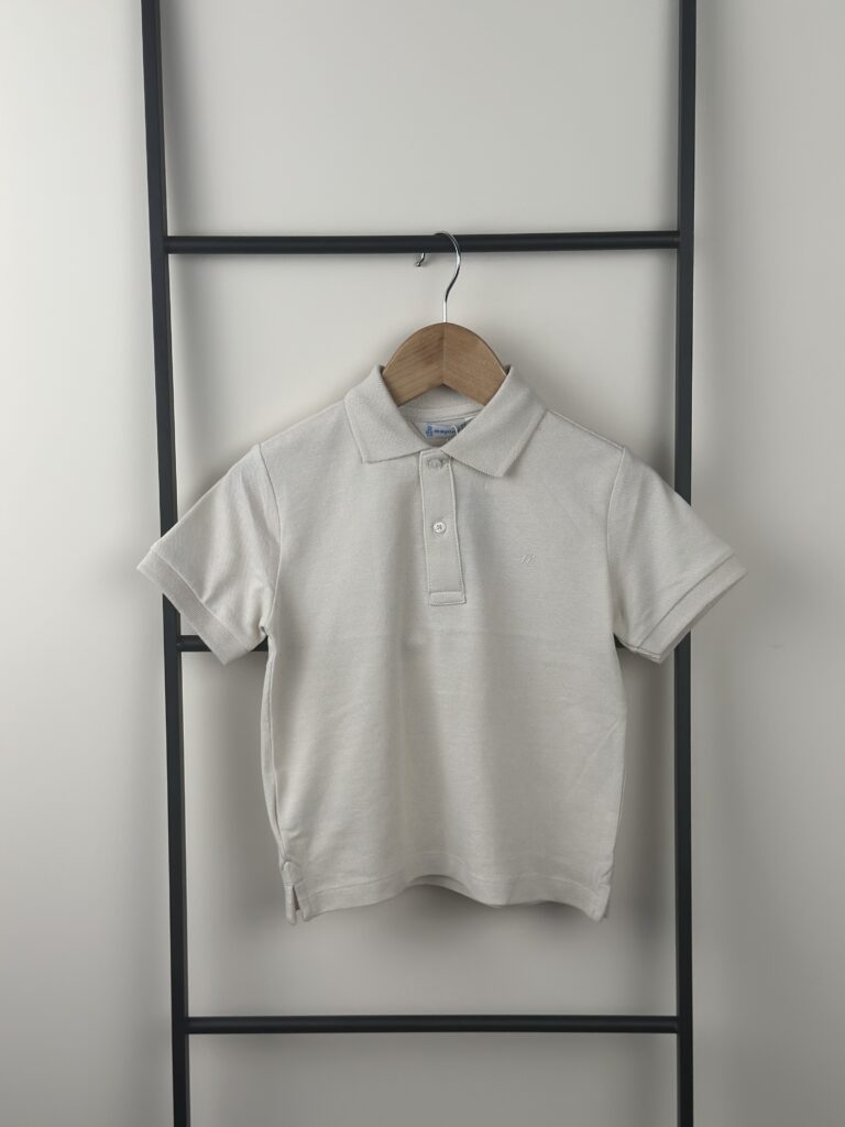 Mayoral - Polo Korte Mouw Beige