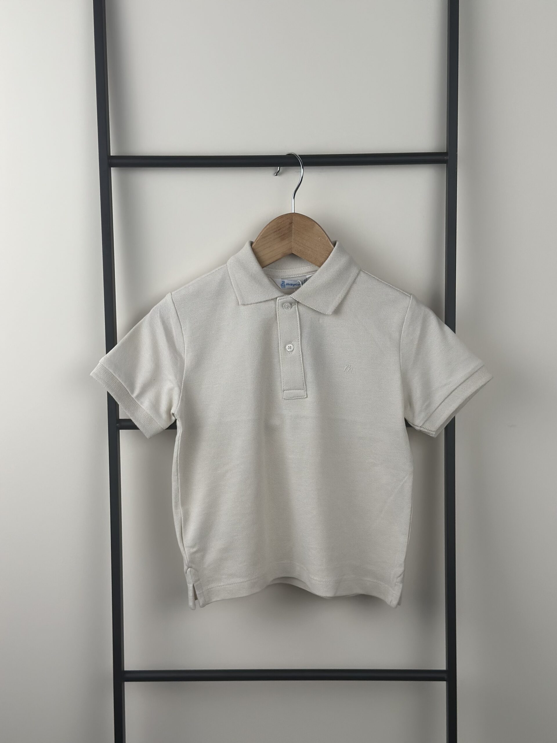 Mayoral - Polo Korte Mouw Beige