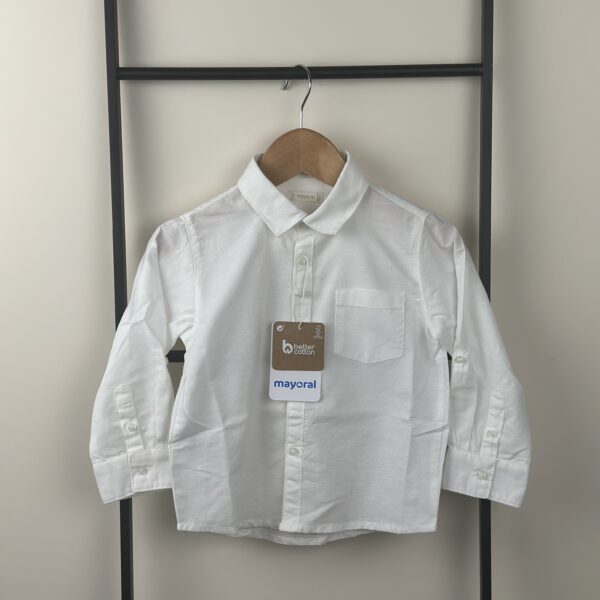 Mayoral - Linnen Blouse Wit