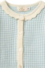 Copenhagen Colors - T-shirt met Knoopjes Blauw - Afbeelding 2