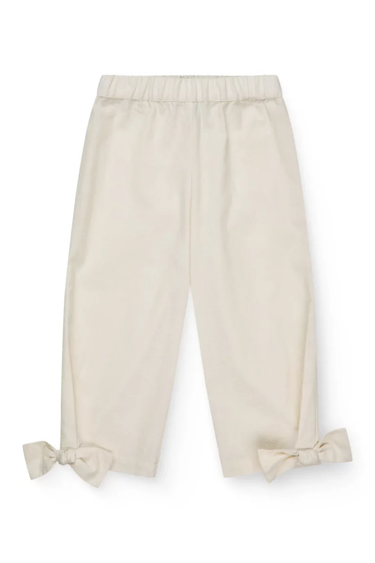 Copenhagen Colors - Broek met Strikken Créme
