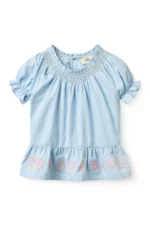 Copenhagen Colors - Blouse Geel met Bloemen