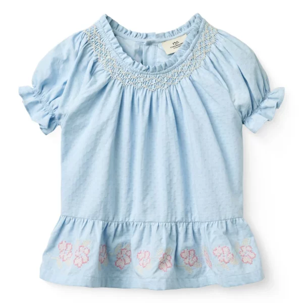 Copenhagen Colors - Blouse Geel met Bloemen