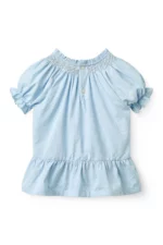 Copenhagen Colors - Blouse Blauw met Bloemen - Afbeelding 2