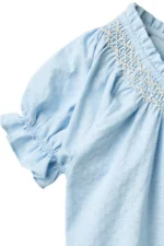 Copenhagen Colors - Blouse Blauw met Bloemen - Afbeelding 3