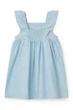 Copenhagen Colors - Jurk met Ruffels Blauw - Afbeelding 3