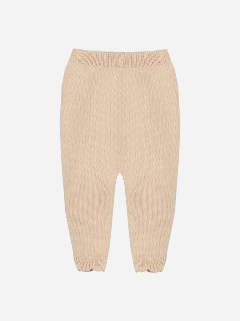 Patachou - Gebreide broek Beige