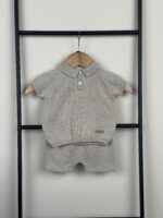 Martin Aranda - Gebreide Set Kort Beige - Afbeelding 2