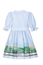 Patachou - Gestreepte Jurk Blauw - Afbeelding 3