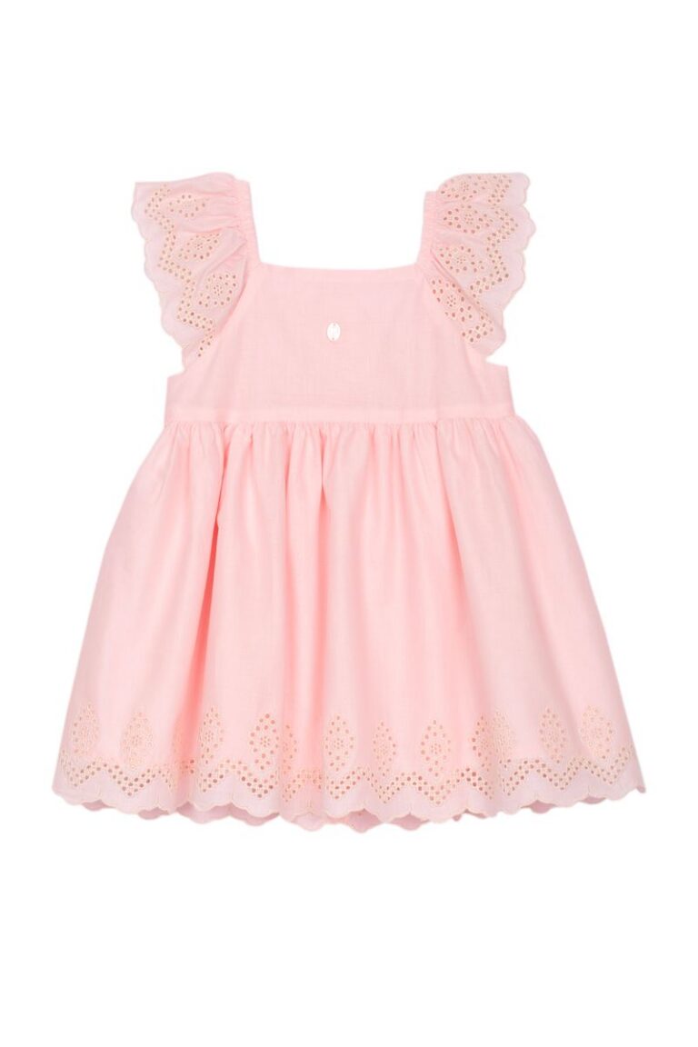Patachou - Jurk Roze Embroidery