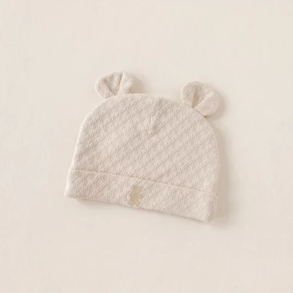 House of Bears - Babymuts Beige Beer Zomer