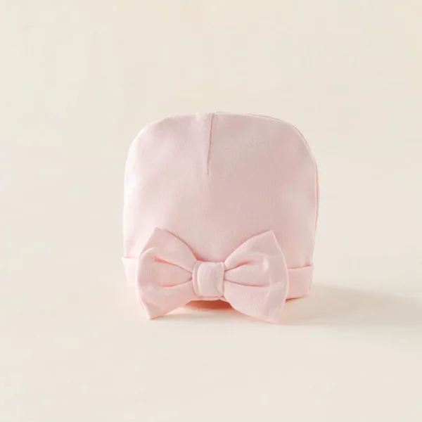 House of Bears - Babymuts Roze Strik Zomer