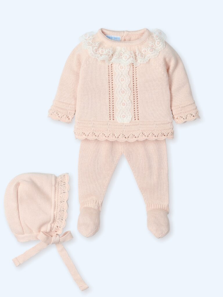 Mac Ilusion - Roze 3-delig Babyset
