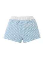 Gingersnaps - Gebreide Korte Broek Strepen Blauw - Afbeelding 3