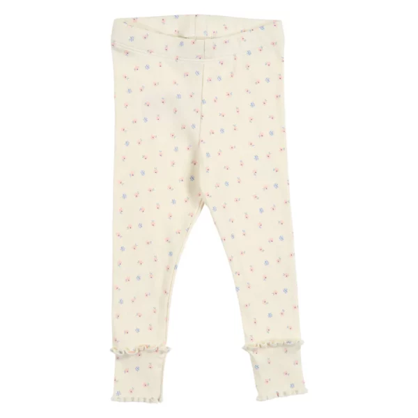 Müsli - Legging Bloemen Créme