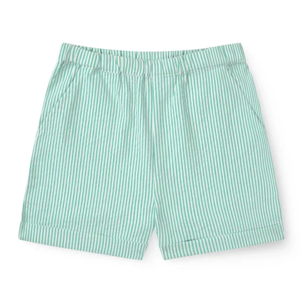 Copenhagen Colors - Korte Broek met Strepen Groen