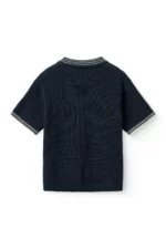 Copenhagen Colors - Gebreide Polo Donkerblauw - Afbeelding 3