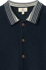 Copenhagen Colors - Gebreide Polo Donkerblauw - Afbeelding 2