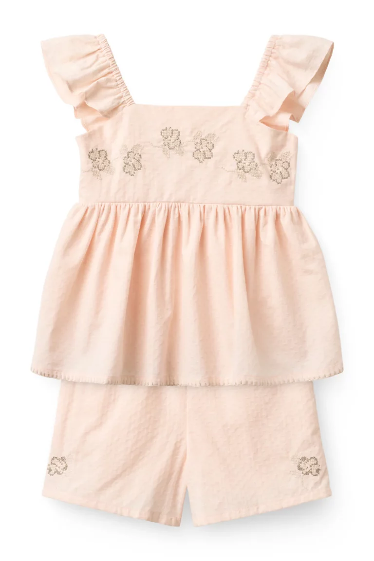 Copenhagen Colors - Roze Set met Bloemen