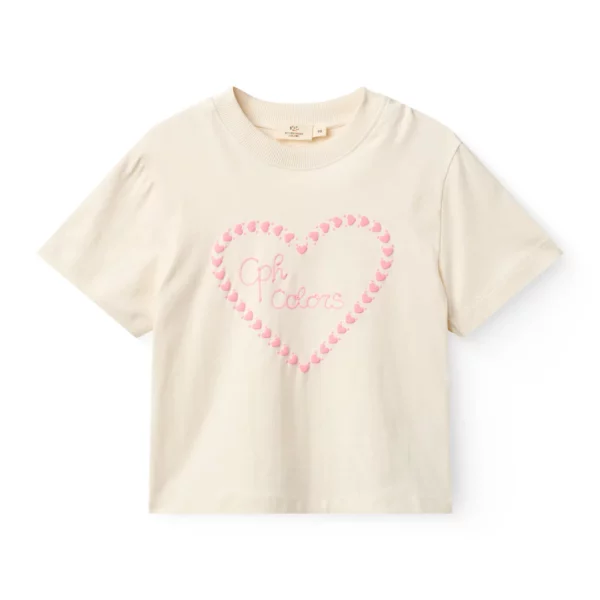 Copenhagen Colors - T-shirt Roze Hart