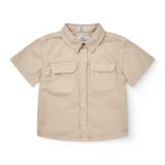 Copenhagen Colors - Blouse Korte Mouwen Beige