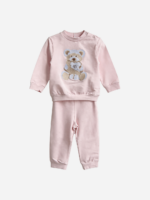 Patachou - 2-delig set Teddybeer Roze - Afbeelding 2