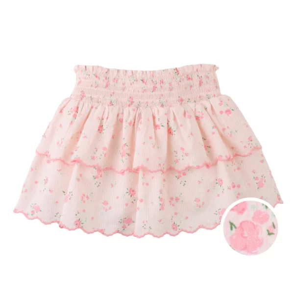 Gingersnaps - Bloemen Rok Roze