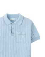 Gingersnaps - Gebreide Polo Blauw - Afbeelding 2